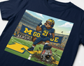 Custom Michigan Wolverines vs Ohio State T-shirt